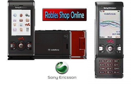 Sony ericsson w595 - ruby, black